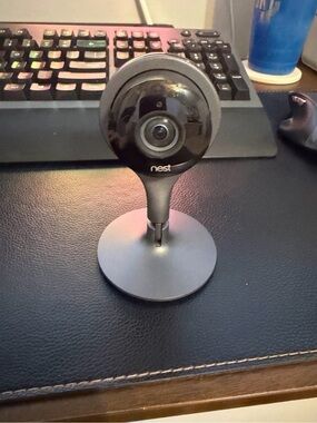 Google Nest Indoor Security Camera - Black
